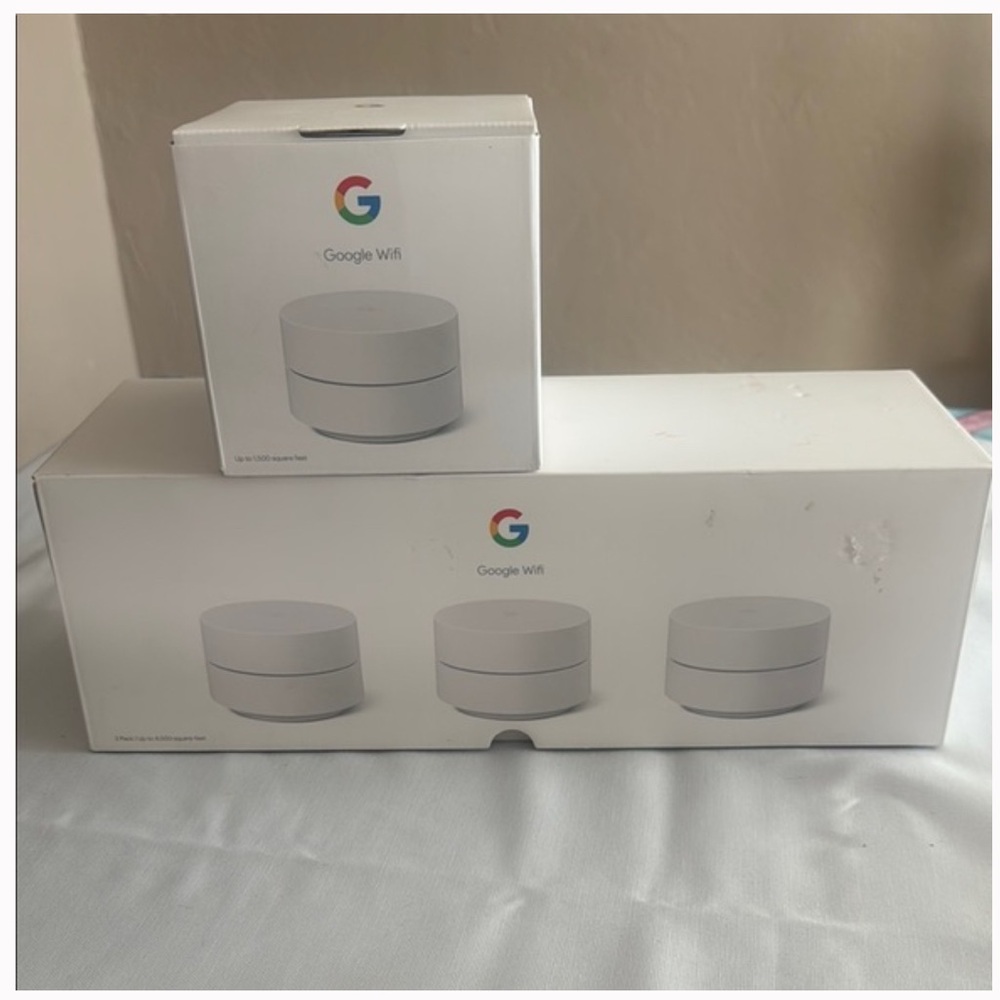 Google Wifi Mesh System in White